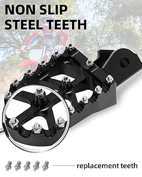 Amazon.com: BAOUFF Dirt Bike Foot Pegs,CNC 7075 Dirtbike